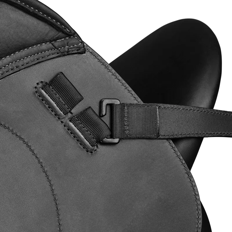 Bates Isabell Icon Classic Dressage Saddle - Black-3